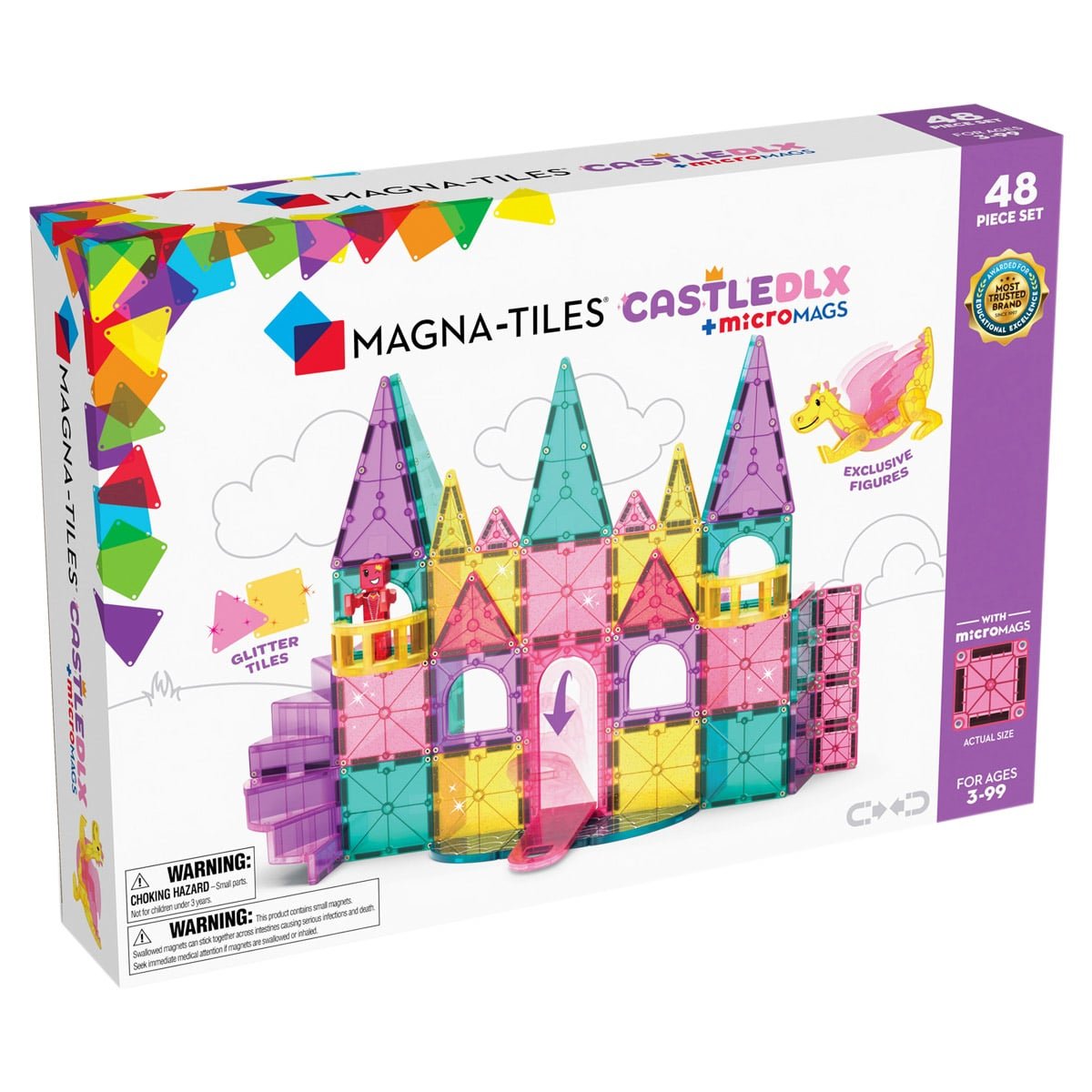 MAGNA - TILES Castle Deluxe, 48 piese - Publisol.ro