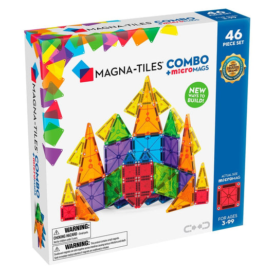 MAGNA - TILES Combo + microMAGS, 46 piese - Publisol.ro