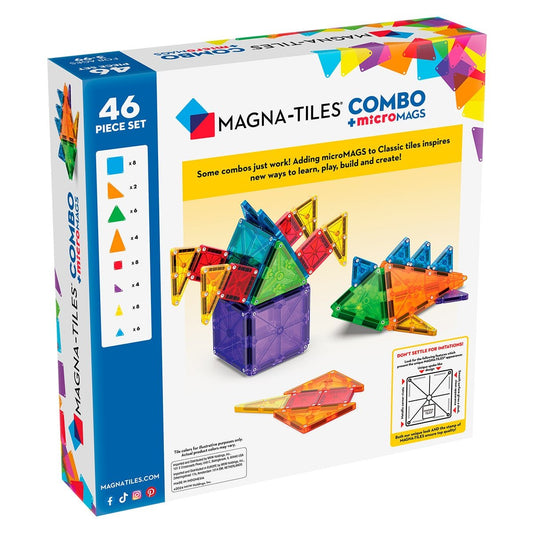 MAGNA - TILES Combo + microMAGS, 46 piese - Publisol.ro