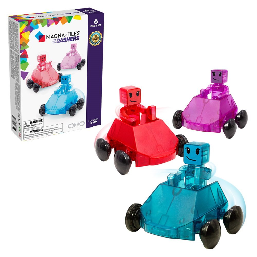 MAGNA - TILES Dashers, set magnetic 6 piese - Publisol.ro