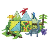 MAGNA - TILES Dino World XL, set magnetic 50 de piese - Publisol.ro