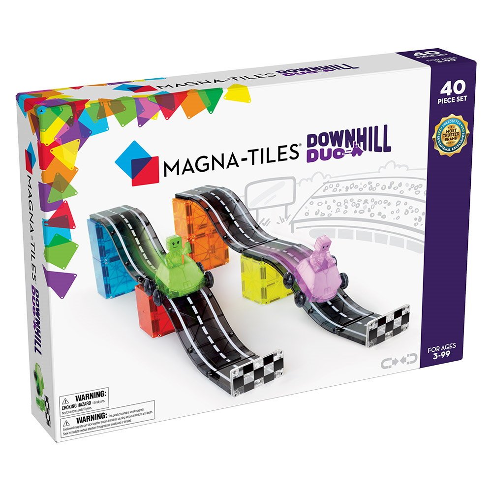 MAGNA - TILES Downhill Duo, set magnetic 40 piese - Publisol.ro