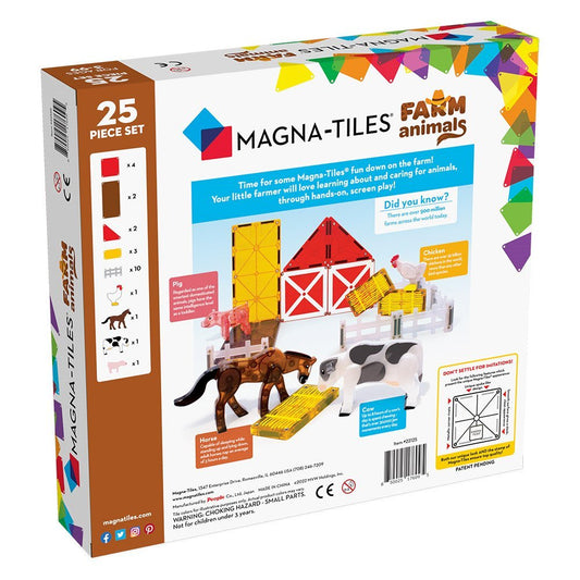 MAGNA - TILES Farm Animals, set magnetic - Publisol.ro