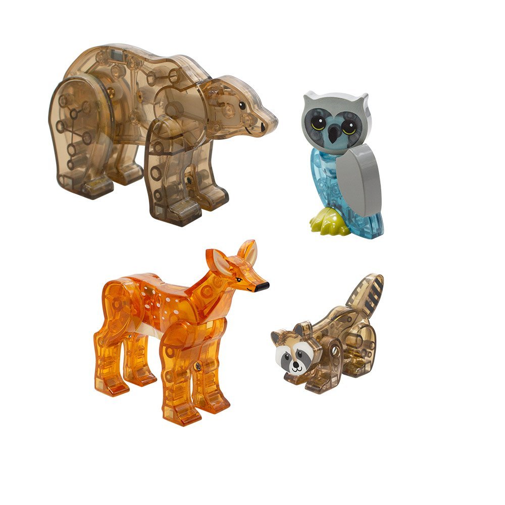 MAGNA - TILES Forest Animals, set magnetic - Publisol.ro