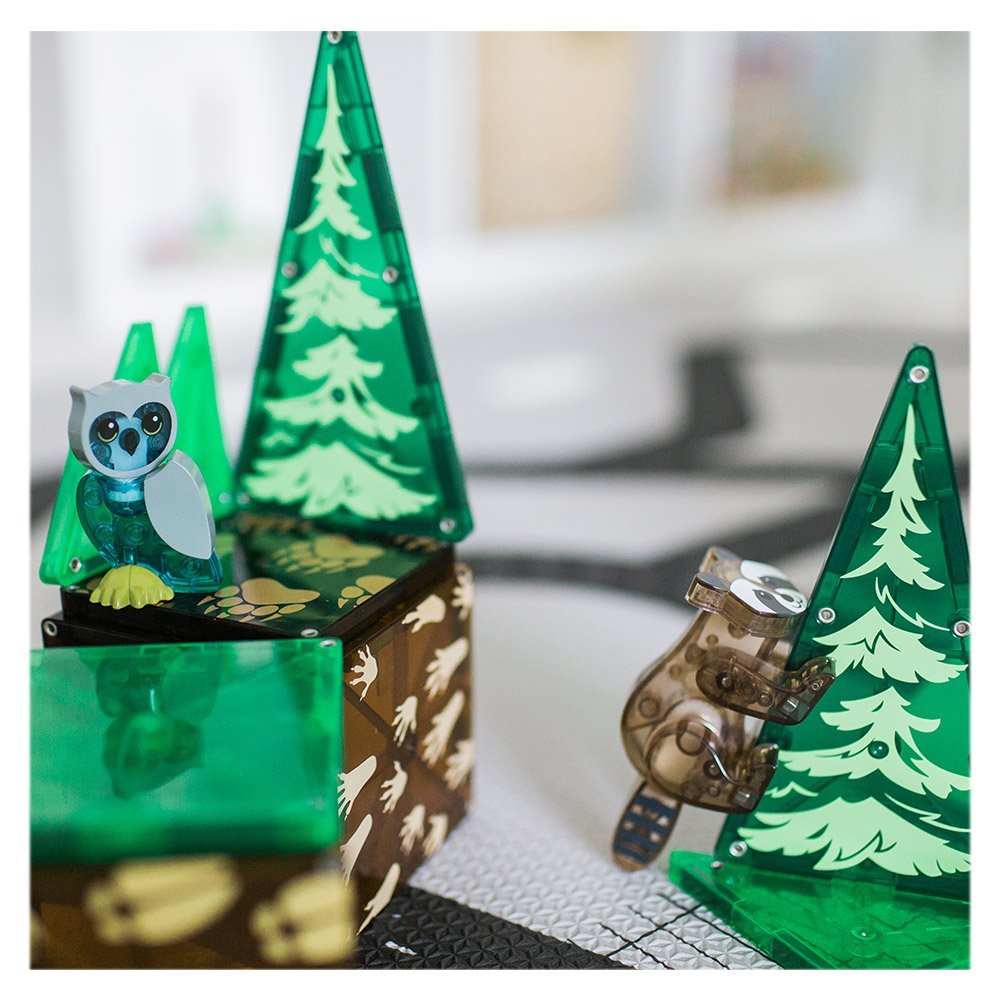 MAGNA - TILES Forest Animals, set magnetic - Publisol.ro