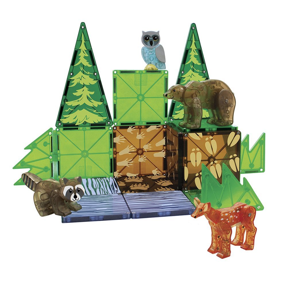 MAGNA - TILES Forest Animals, set magnetic - Publisol.ro