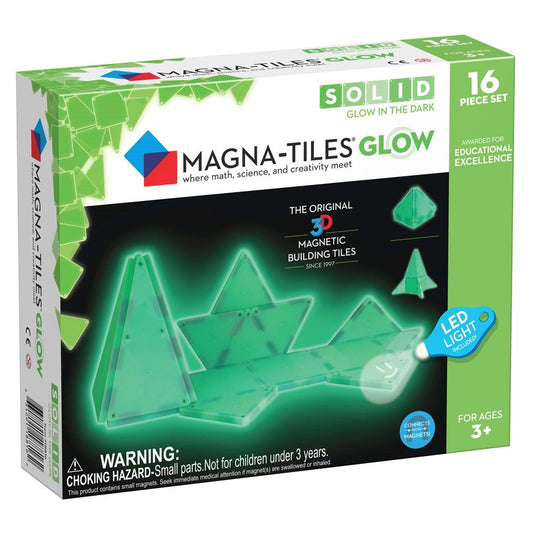 MAGNA - TILES Glow, set magnetic fosforescent - Publisol.ro