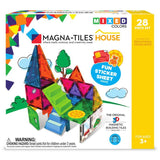 MAGNA - TILES House, set magnetic cu autocolante, 28 piese - Publisol.ro