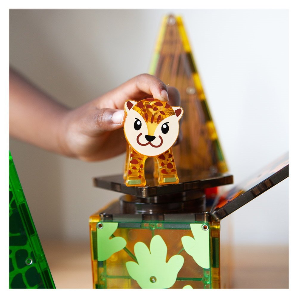 MAGNA - TILES Jungle Animals, set magnetic - Publisol.ro