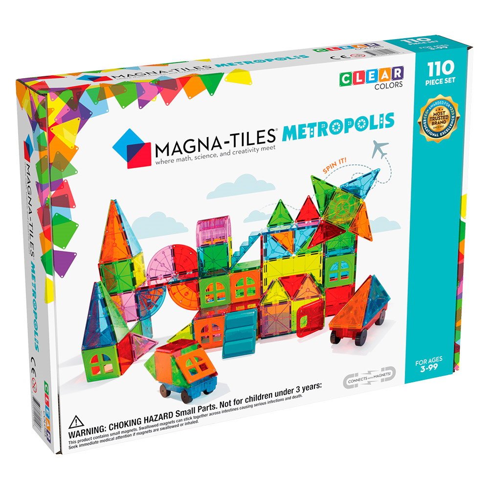 MAGNA - TILES Metropolis, set magnetic 110 piese - Publisol.ro