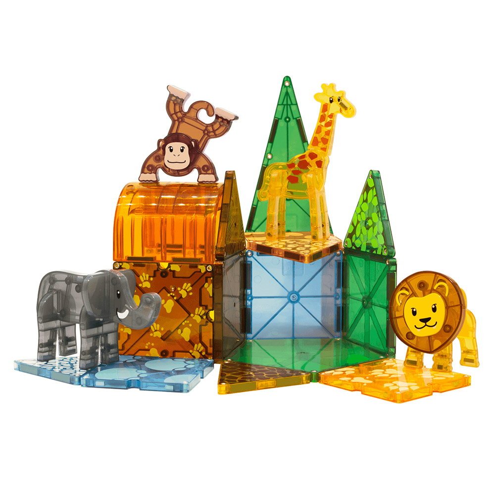 MAGNA - TILES Safari Animals, set magnetic - Publisol.ro