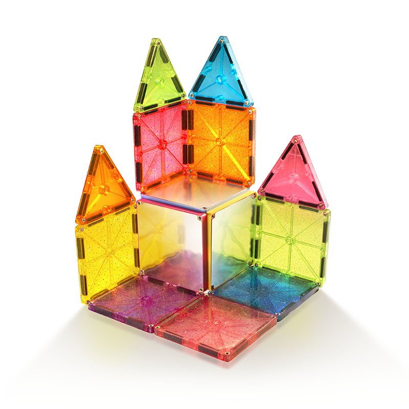 MAGNA - TILES Stardust cu sclipici si oglinzi, 15 piese - Publisol.ro