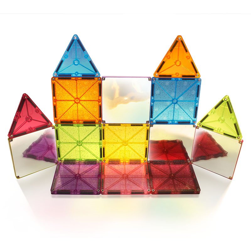 MAGNA - TILES Stardust cu sclipici si oglinzi, 15 piese - Publisol.ro