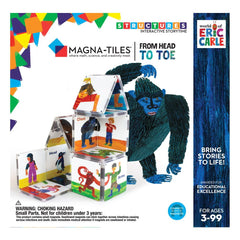 Magna - Tiles Structures, Din cap pana in picioare, Eric Carle, CreateOn - Publisol.ro