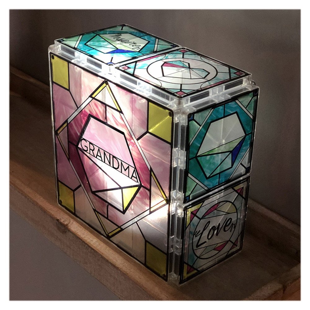 Magna - Tiles Structures, Luminary Love for Grandma, CreateOn - Publisol.ro