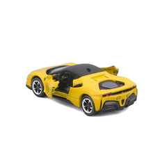 Maisto masinuta metalica SPEED ICONS FERRARI SF90 STRADALE galben scara 1 la 64 - Publisol.ro