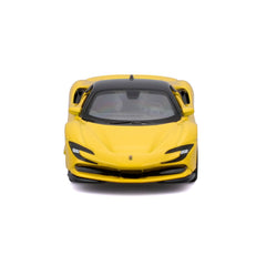 Maisto masinuta metalica SPEED ICONS FERRARI SF90 STRADALE galben scara 1 la 64 - Publisol.ro