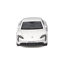 Maisto masinuta metalica SPEED ICONS PORSCHE TAYCAN TURBO S alb scara 1 la 64 - Publisol.ro