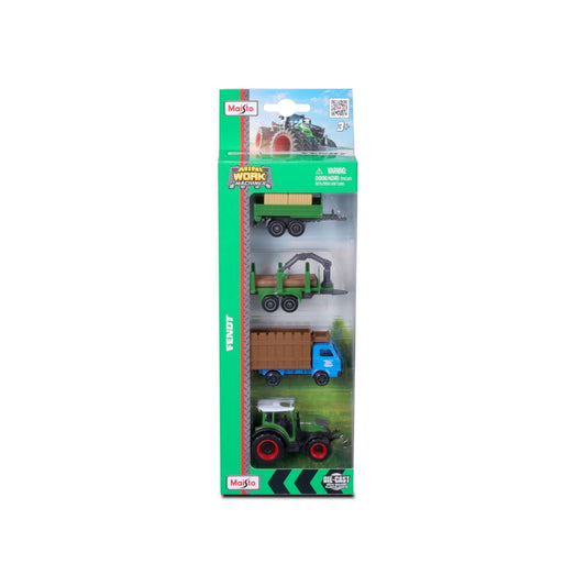 Maisto set 4 utilaje agricole FENDT - Publisol.ro