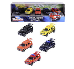 Majorette dacia duster set 5 masinute scara 1:64, Simba - Publisol.ro