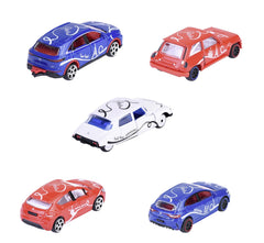 Majorette french touch set 5 masinute metalice scara 1:64, Simba - Publisol.ro