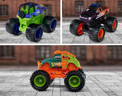 Majorette masinute din metal monster rockerz scara 1:64 color change, Simba - Publisol.ro