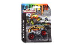 Majorette masinute din metal monster rockerz scara 1:64 color change, Simba - Publisol.ro
