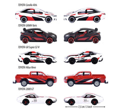 Majorette masinute metalice pachet cadou toyota 5 masini, Simba - Publisol.ro