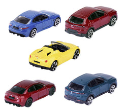 Majorette masinute metalice set 5 masini alfa romeo, Simba - Publisol.ro