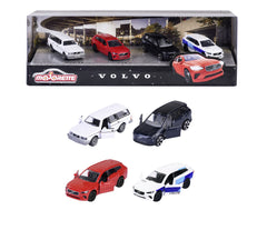Majorette premium cars set 4 masini volvo v90 scara 1:64, Simba - Publisol.ro