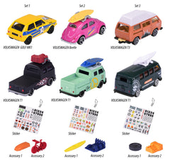 Majorette set 2 masinute volkswagen, Simba - Publisol.ro