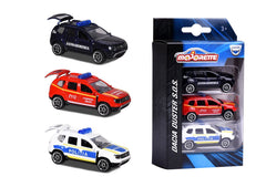 Majorette set 3 dacia duster metal 7.5cm, Simba - Publisol.ro