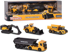 Majorette set 4 masinute metalice volvo 7.5cm, Simba - Publisol.ro