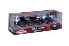 Majorette set 5 masinute black edition, Simba - Publisol.ro