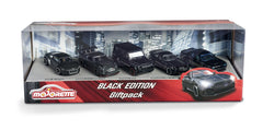 Majorette set 5 masinute black edition, Simba - Publisol.ro