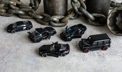 Majorette set 5 masinute black edition, Simba - Publisol.ro
