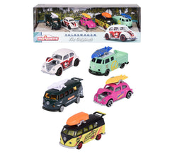 Majorette set 5 masinute din metal volkswagen 7.5cm, Simba - Publisol.ro