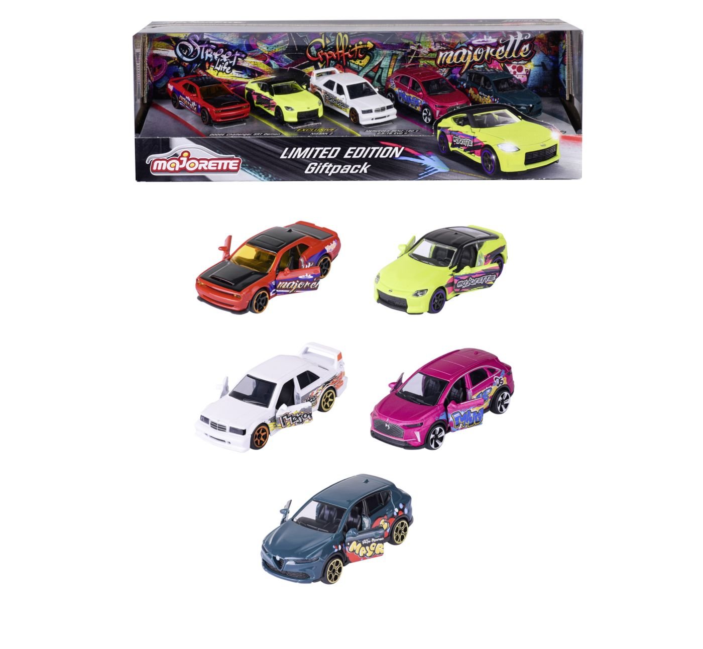 Majorette set 5 masinute editie limitata 11 - Publisol.ro