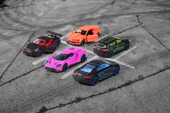 Majorette set 5 masinute metalice de curse scara 1:64, Simba - Publisol.ro