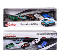 Majorette set 5 masinute metalice porsche 7.5cm, Simba - Publisol.ro