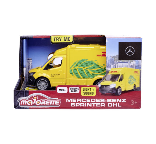 Majorette transportor mercedes benz dhl, Simba - Publisol.ro