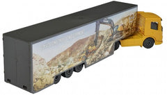 Majorette transportor volvo tir din metal , Simba - Publisol.ro