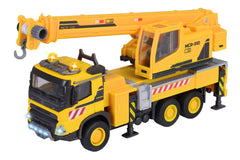 Majorette volvo camion cu macara, Simba - Publisol.ro