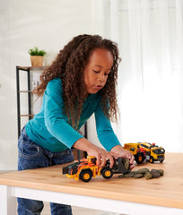 Majorette volvo incarcator frontal scara 1 la 43, Simba - Publisol.ro
