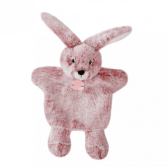 Marioneta Histoire D Ours - iepuras de plus, 25 cm, roz - Histoire d'Ours - Publisol.ro