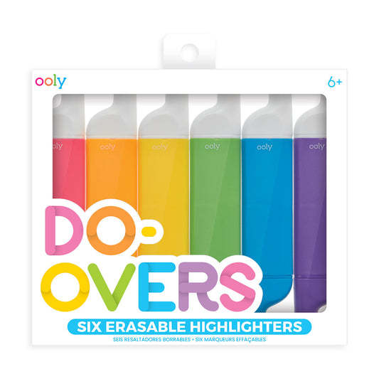 Markere care se sterg - Do-overs - Set de 6 - Ooly