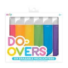 Markere care se sterg - Do - overs - Set de 6 - Ooly - Publisol.ro