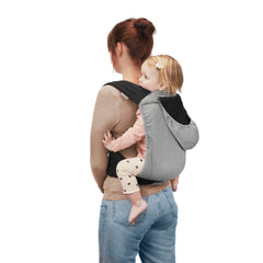 Marsupiu ergonomic Kinderkraft adoree mei tai, grey - Publisol.ro