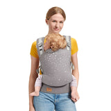 Marsupiu ergonomic Kinderkraft nino, pana la 20 kg, confetti grey - Publisol.ro