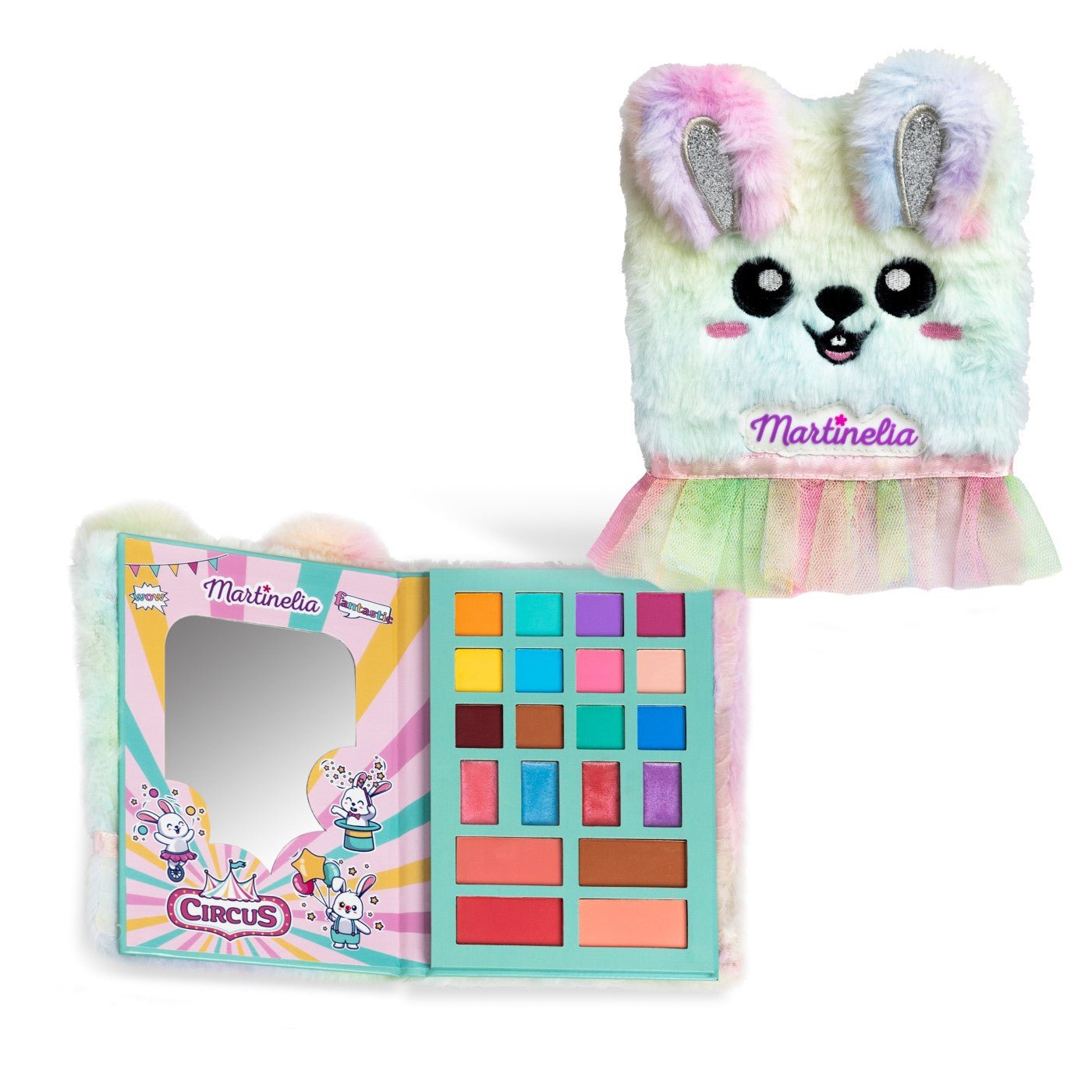 Martinelia Circus set machiaj portofel iepuras - Publisol.ro